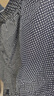 無(wú)印良品（MUJI）男式 萊賽爾 前開(kāi)口平角褲FAE43C4A 藏青色圖案 L  曬單實(shí)拍圖
