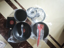 特福（Tefal）鍋具套裝百變鍋鑄鋁紅心可拆卸煎炒鍋六件套黑美人【帶硅膠鏟】 曬單實(shí)拍圖
