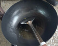 小熊（Bear）炒鍋鐵鍋精鐵加厚錘紋鍋健康無(wú)涂層真不銹免開鍋30cm實(shí)木鍋蓋 曬單實(shí)拍圖