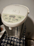 美的（Midea）【國(guó)家補(bǔ)貼】電熱水瓶熱水壺電水壺304不銹鋼水壺 5L控溫保溫恒溫開水壺電水壺?zé)畨谻olour201 曬單實(shí)拍圖