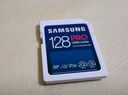 三星（SAMSUNG）128GB SD存儲卡 高速PRO藍(lán)卡 U3SD相機(jī)內(nèi)存卡支持微單/單反相機(jī)4K視頻 讀速180MB/s寫速130MB/s 曬單實(shí)拍圖