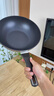膳魔師炒鍋藍鉆持久不粘炒菜鍋家用平底煎炒鍋輕油少煙燃氣灶電磁爐通用 藍鉆帶蓋炒鍋1-4人 30cm 曬單實(shí)拍圖
