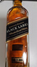 尊尼獲加（JOHNNIE WALKER）洋酒 12年黑方黑牌500ml 蘇格蘭調(diào)和型威士忌無(wú)盒 曬單實(shí)拍圖