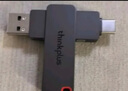 ThinkPlus聯(lián)想128GB Type-C USB3.2 雙接口U盤手機電腦通用大容量 辦公商務(wù)u盤TPU301系列 曬單實拍圖