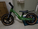 喜爾唯兒童平衡車(chē)可調節1到12歲寶寶滑步車(chē)小孩自行車(chē)輕便無(wú)腳踏自行車(chē) 12寸 英倫綠【2-6歲適用】 +禮包 曬單實(shí)拍圖