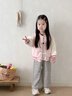 波步（BORBOON B）嬰兒外套2025秋裝新款女寶寶棒球服開(kāi)衫女童洋氣上衣兒童秋季衣服 【三件套】2355 90 曬單實(shí)拍圖