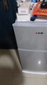 志高電冰箱雙門(mén)家用節能冰箱出租屋冷藏冷凍環(huán)保迷你冰箱辦公室公寓租房宿舍低噪電冰箱 S192銀色一級能效【萬(wàn)人推薦】 曬單實(shí)拍圖