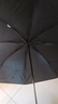 【晴雨兩用】手動UV折疊黑膠防曬防外線紫遮陽雨傘 【手動款8骨】黑色UV 曬單實(shí)拍圖