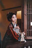 QBILY 玫瑰花發(fā)簪 新中式結(jié)婚流蘇發(fā)簪高級感古風(fēng)漢服頭飾馬面裙簪子 玫瑰花流蘇簪子 曬單實(shí)拍圖