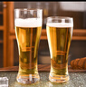幾物森林 高硼硅玻璃杯啤酒杯家用扎啤杯酒吧餐廳大容量飲料果汁杯 2只裝 曬單實(shí)拍圖