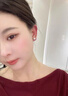 伊燦施家饅頭仿珍珠耳釘女2025年新款爆款耳環(huán)簡約精致獨特高級感耳飾 施家白色饅頭珍珠耳釘-10mm 曬單實拍圖