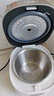 美的（Midea）0涂層2L不銹鋼內(nèi)膽1-2人電飯煲電飯鍋 家用智能多功能微壓無涂層電飯煲MB-RC201S 曬單實拍圖