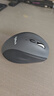 羅技（Logitech）M705無(wú)線鼠標(biāo) 激光辦公鼠標(biāo)Mac 右手人體工學(xué)鼠標(biāo)電池款雙滾輪模式 筆記本臺(tái)式鼠標(biāo)中大手適用優(yōu)聯(lián) M705黑灰色 曬單實(shí)拍圖