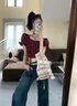 蜜樂奇2025秋季新款小個子套裝女穿搭一整套格子短袖t恤女牛仔短褲兩件 【單件】格子襯衫 S 建議85-95斤 曬單實拍圖