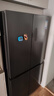 美的（Midea）471升十字對開四開門電冰箱家用風(fēng)冷無霜一級能效雙變頻國家補(bǔ)貼超薄超大容量BCD-471WSPZM(E) 曬單實(shí)拍圖