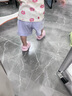 牧童兒童拖鞋夏男寶寶洞洞鞋軟底女童卡通洗澡嬰幼兒家居鞋萌兔粉130 曬單實(shí)拍圖