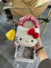 toutou李蘭迪同款hellokitty三麗鷗凱蒂貓kt斜挎包七夕情人節(jié)禮物送女友 曬單實(shí)拍圖