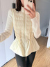 MACKAGE【七夕】MACKAGE女士 LAIKA-Z收腰修身羽絨服立領(lǐng)夾克 早秋新品 奶油白 XS 曬單實拍圖