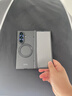 智父榮耀magic v3手機(jī)殼v3新款折疊屏電鍍真皮保護(hù)套華為magicv3鉸鏈全包超薄防摔honor高級(jí)奢華男外殼 【絨黑色-高清款】輕奢手感*殼膜一體 榮耀Magic V3 曬單實(shí)拍圖