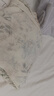 米度麗 月子服夏季薄款產(chǎn)后帶胸墊哺乳孕婦睡衣喂奶衣家居服  米杏色 L 曬單實拍圖