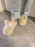 WVGX美國兒童棉拖鞋秋冬季女童家居室內(nèi)棉鞋男童小孩可愛保暖毛絨拖鞋 淡米白 31 -32_(適合腳長29-30碼) 曬單實拍圖
