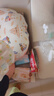 湯尼倍兒嬰兒帽子夏款薄款新生兒太陽帽防曬純棉可調(diào)節(jié)男女寶寶漁夫遮陽帽 繽紛菠蘿（夏季款） 0-3個(gè)月(帽圍42cm) 曬單實(shí)拍圖
