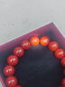 熱門商品七夕南紅瑪瑙手串國潮本命年生日滿肉柿子紅情人節(jié)禮物 12mm 川料柿子紅 曬單實拍圖