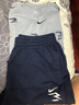 NIKE 3BRAND 耐克男女童短袖T恤+短褲2件套裝25夏季滿(mǎn)印兒童短袖套裝 天藍 150 /72 【建議身高140-152cm】 曬單實(shí)拍圖