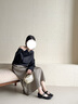 妙麗（Millies）品牌低跟單鞋女真皮復(fù)古小皮鞋2025夏季新款百搭配裙子瑪麗珍女鞋 黑色 36 (230mm)  標(biāo)準(zhǔn)碼 曬單實(shí)拍圖