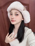 COMPLETE GOOSE大鵝加厚雷鋒帽子女冬季保暖帽東北防風(fēng)護耳帽加厚加絨毛絨帽男潮 天藍色拼接 曬單實(shí)拍圖