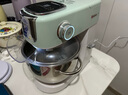 海氏（Hauswirt）M5廚師機(jī)【國(guó)家補(bǔ)貼】家用和面機(jī)多功能輕音智能揉面機(jī)打蛋器料理機(jī) 湖水綠 5L 曬單實(shí)拍圖