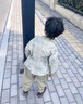 迪士尼（Disney）兒童漢服男童春季新款中國風(fēng)套裝女童唐裝春秋寶寶周歲禮服兩件套 男童 山水映像漢服（春秋） 90碼 建議1-2歲 體重15-25斤 曬單實(shí)拍圖