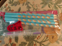 思筆樂（STABILO）洞洞筆鉛筆6支 兒童三角桿鉛筆 特粗桿 易抓握 小學(xué)生文具兒童啟蒙矯姿鉛筆練字筆天藍色322/02HB 曬單實拍圖