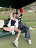 MIO【宋亞軒同款】米奧小白休閑鞋厚底板鞋運動(dòng)情侶溶解女鞋男老爹鞋 銀色 （馬嘉祺同款） 36 曬單實(shí)拍圖
