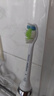 飛利浦（PHILIPS）電動(dòng)牙刷刷頭  鉆石亮白型刷頭W2 HX6063/67 3支裝白色 適配鉆石3系、5系、9系 曬單實(shí)拍圖
