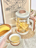 格麗思（GREENIS）煮茶壺養(yǎng)生壺 純鈦噴淋式加熱煮茶器一體式燒水壺蒸茶壺 辦公室蒸茶器茶水分離 電茶壺圍爐煮茶 椰奶白禮盒裝（純鈦壺底-單直筒茶漏） 曬單實拍圖