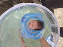 索迪嬰兒游泳桶泡澡桶可折疊沐浴桶缸洗澡桶盆家用寶寶新生兒0-3-6歲 曬單實(shí)拍圖