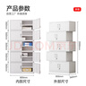 中偉（ZHONGWEI）文件柜辦公柜鋼制鐵皮柜資料柜檔案柜分五節文件柜 曬單實(shí)拍圖