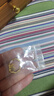 GRAYCEWODY999足金黃金古法福牌櫻花彈力戒指切面轉運珠精致指環(huán)中式食指戒 福牌櫻花戒指-金色 同款 曬單實(shí)拍圖