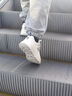 特步白色鞋子男鞋老爹鞋男士休閑鞋2025新款運動(dòng)鞋防水小白鞋男跑步鞋 白色【官方正品旗艦】 42 曬單實(shí)拍圖