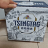 青島啤酒（TsingTao）全麥白啤500ml*10聽(tīng) 禮盒裝 中秋節送禮 曬單實(shí)拍圖