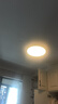 歐普（OPPLE）吸頂燈臥室燈具可調(diào)光LED照明燈飾大瓦數(shù)護(hù)眼高顯指銘宇 包安裝 曬單實(shí)拍圖