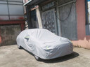 RXU奔馳S級(jí)專(zhuān)用車(chē)衣車(chē)罩S350L S400L S450L S500L邁巴赫防雨防曬隔熱 奔馳S350[升級(jí)四角防護(hù)墊-灰色] 曬單實(shí)拍圖