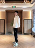 人本板鞋男款夏季2025新款百搭潮鞋輕便情侶鞋小白鞋女學(xué)生韓版休閑鞋 黑色【男款】 42 曬單實(shí)拍圖