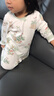 貝肽斯寶寶睡衣春秋薄款2025新款男女兒童家居服連體衣服套裝 曬單實(shí)拍圖