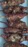 元牧希國產(chǎn)羊肉小串100串 凈重2.4斤燒烤肉串羔羊烤肉微腌烤串食材生鮮 曬單實(shí)拍圖