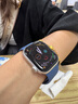 Apple/蘋(píng)果 Watch Series 10 智能手表GPS款42毫米銀色鋁金屬表殼丹寧色運動(dòng)型表帶M/L MX1K3CH/B 曬單實(shí)拍圖
