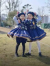 G.DUCKKIDS童裝洛麗塔公主裙女童連衣裙春秋季新款朱迪兔子警官生日禮服兒童 方領(lǐng)朱迪裙+領(lǐng)帶+短褲【不加絨】 120 尺碼5~6歲【110-120cm】 曬單實(shí)拍圖