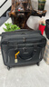 新秀麗（Samsonite）行李箱16英寸拉桿箱商務軟箱前開口旅行機長箱BP0黑色登機箱 曬單實拍圖