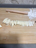 雙槍天然竹砧板切菜板無漆無蠟原竹案板大號搟面板66*42*1.7cm 曬單實拍圖